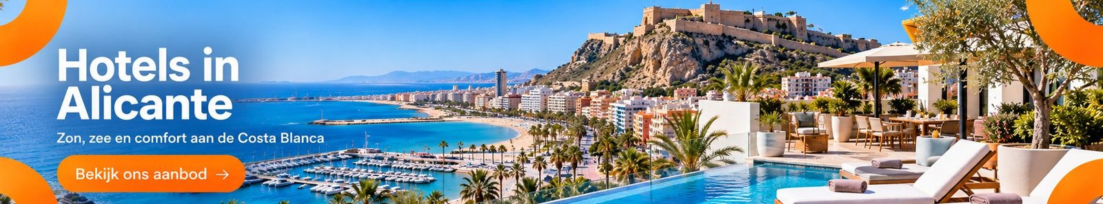 Hotel in Alicante: kamers, zwembad en entree